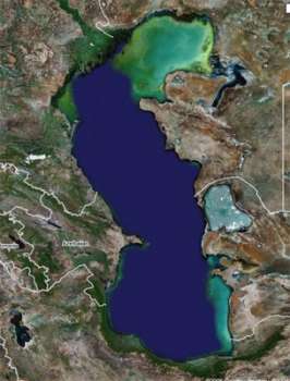 Каспийское море. Фото с сайта ecopravo