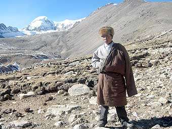 Тибетский пастух. Фото с сайта travelblog.org