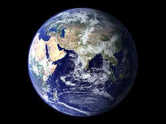  	
Планета Земля. Фото NASA