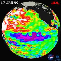 D нынешнем похолодании на Земле виновато явление &quot;Ла-Нинья&quot;. Фото: astronet.com