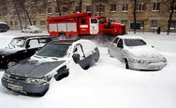 Вслед за Самарой из-за сильного снегопада чрезвычайная ситуация была введена в Тольятти. Фото: РИА Новости