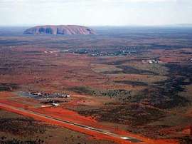 Пейзаж центральной Австралии. Фото AFP