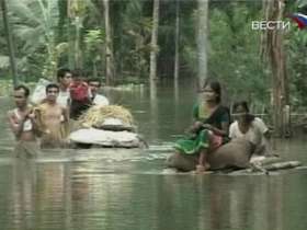 От наводнения в Индии пострадали 4 миллиона человек. Фото: Вести.Ru