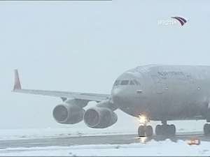 В Мадриде из-за сильного снегопада закрыт аэропорт. Фото: Вести.Ru