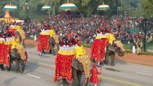 Слоны на параде в Индии. Фото: РИА Новости