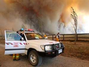 Лесные пожары в Австралии. Фото: AFP