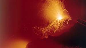 Извержение вулкана. Фото: РИА Новости
