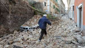 Землетрясение в Италии. Фото: РИА Новости