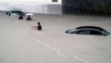 Более 7,8 млн человек пострадали в Китае от тайфуна &quot;Моракот&quot;. Фото: РИА Новости