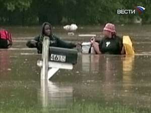 Сильные наводнения в США - под водой оказался штат Джорджия. Погибли уже 6 человек, среди них маленький ребенок. Фото: Вести.Ru