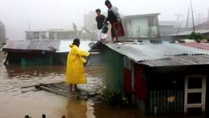 Тайфун &quot;Парма&quot; на Филиппинах. Фото: РИА Новости
