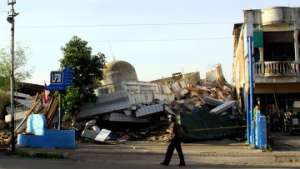 Последствия землетрясения в городе Паданг. Фото: РИА Новости