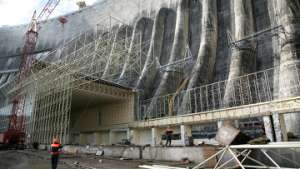 Идут восстановительные работы на Саяно-Шушенской ГЭС. Фото: РИА  Новости