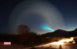 В небе Норвегии появилась непонятная светящаяся спираль. Фото: http://drugoi.livejournal.com