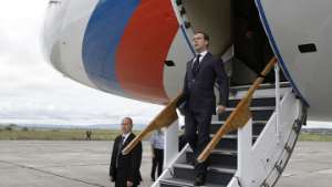 Медведев прибыл в Копенгаген для участия в климатической конференции. Фото: РИА Новости