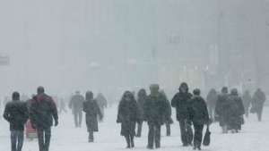 Снегопад в Киеве. Фото: РИА Новости
