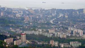 Панорама города Сочи. Архив РИА Новости