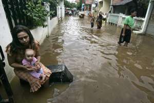 Сезонные ливни затопили большинство районов Индонезии. Фото: http://www.pravda.ru
