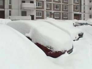 Москва разгребает снежные завалы. Фото: Вести.Ru