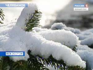 Апрель удивил южноуральцев снежной аномалией. Фото: Вести.Ru