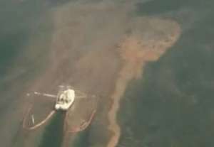 Разлившаяся нефть достигла главного течения Мексиканского залива. Фото: Вести.Ru