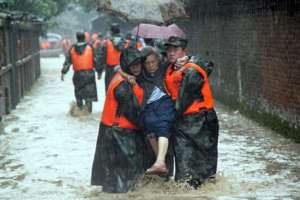 Дожди и наводнение в Китае. Фото: http://vesti.kz