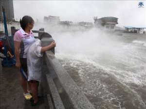 Тайфун &quot;Меги&quot;. Фото: http://www.trt.net.tr