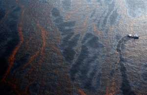 Разлив нефти в Мексиканском заливе. Фото: http://focus.ua