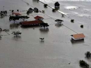 Последствия наводнения в Колумбии. Фото ©AFP