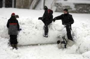 Снегопады в США. Фото: http://donbass.ua