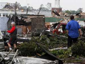 Последствия циклона в США. Фото: http://lrnews.ru