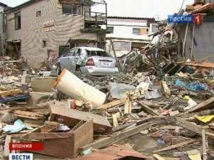 Число жертв землетрясения в Японии продолжает расти: 15217 человек. Фото: Вести.Ru