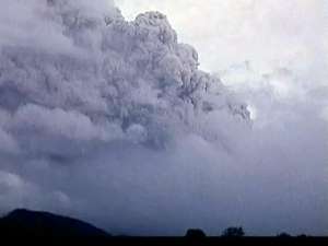 Облако вулканического пепла. Фото: Вести.Ru