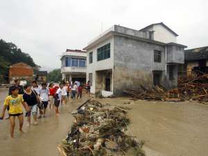 Число жертв наводнений на юге Китая достигло 105 человек. Фото: http://www.globallookpress.com/