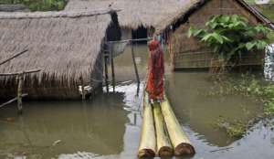 Наводнение в Индии. Фото: EPA с сайта &quot;Голос России&quot;