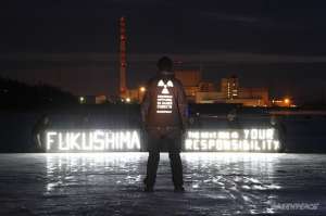 Следующая Фукусима — на вашей совести! Фото: Greenpeace