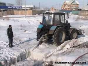 В зону подтопления могут попасть три района Красноярска. Фото: Вести-Красноярск