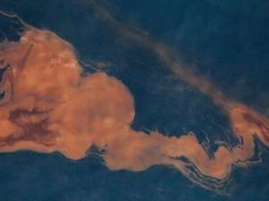 Нефтяное пятно в Мексиканском заливе. Фото ©AFP