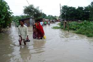 Наводнение в Непале. Фото: Вести.Ru