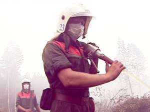 В Югре из-за лесных пожаров введен особый режим. Фото: Вести.Ru