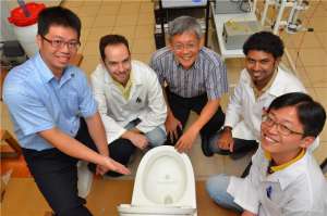 Новый туалет превращает человеческие отходы в электричество и удобрение. Фото: http://sciencedaily.com