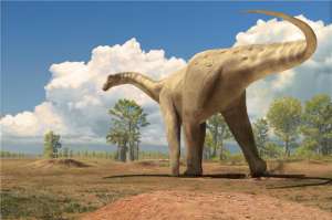 Реконструкция динозавра из предгорьев Пиренеев в Каталонии, жившего примерно 70 млн. лет назад (автор: Оскар Санисидро, Каталонский институт палеонтологии)