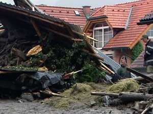 Австрия приходит в себя после мощного циклона. Фото: Вести.Ru