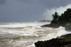 Тропический ураган у побережья Мексики. Фото: http://obozrevatel.ua