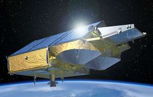 CryoSat-2 (изображение Европейского космического агентства).