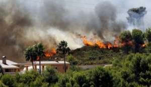 Природные пожары в Испании. Фото: http://crynews.ru
