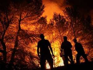 Пожар близ Аликанте. Фото: AFP