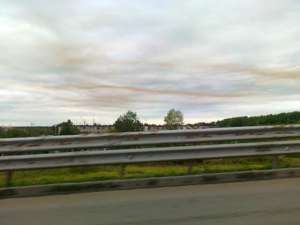 Оранжевое небо над Челябинском напугало местных жителей. Фото: http://www.ura.ru/