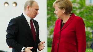 Путин и Меркель. Фото: http://www.dw.de