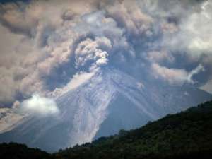 Извержение вулкана Фуэго. Фото ©AFP
